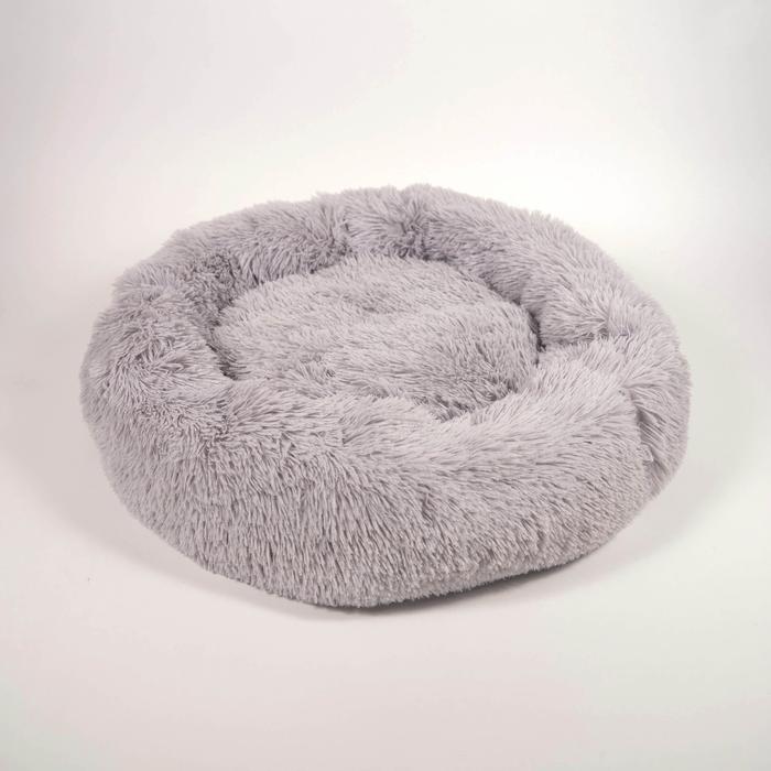 Cuddler Dog Bed - Light Grey