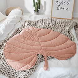 Nordic Leaf Mat - Pink