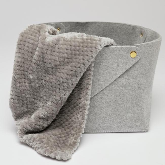 Soft Fleece Blanket - Grey